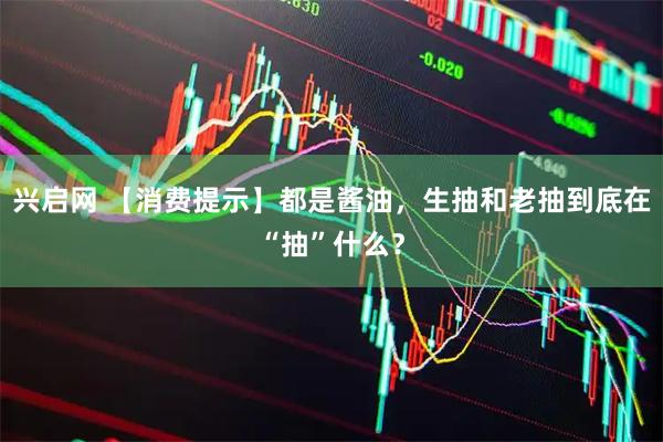 兴启网 【消费提示】都是酱油，生抽和老抽到底在“抽”什么？